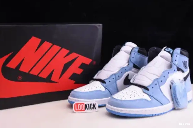 Rep BLACK RETRO AIR 555088-134 WHITE 1 HIGH JORDAN UNIVERSITY BLUE 0604